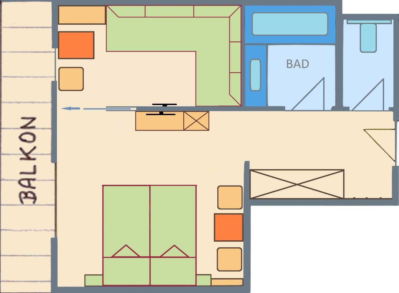 Hotel Kitzspitz Sankt Jakob in Haus Eksteriør bilde